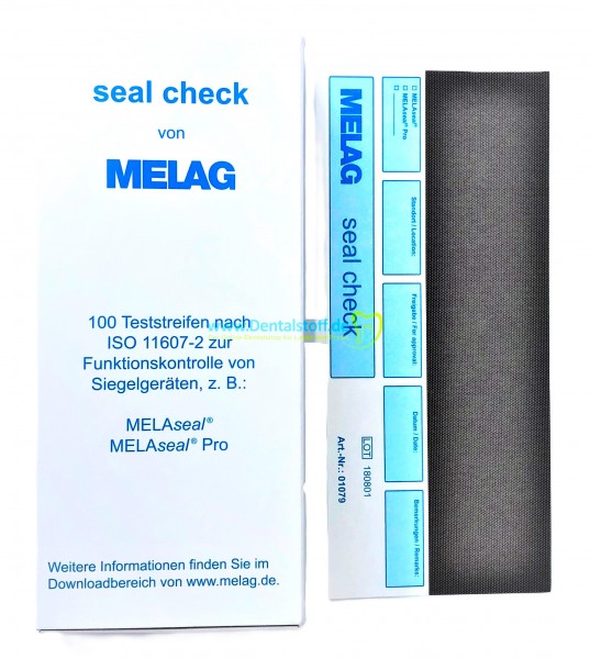 MELAcontrol Seal Check Teststreifen 01079 - 100 Stück