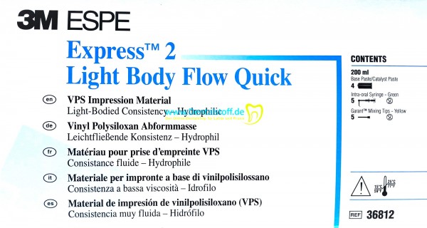 Express 2 Light Body Flow Quick 36812