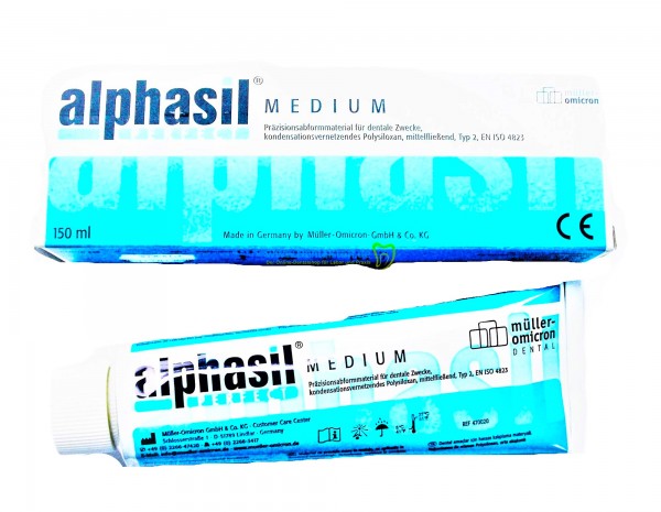 Alphasil Perfect medium Härterpaste blau 000470020 - 150ml Tube