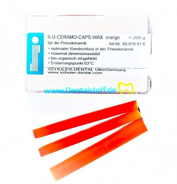 SU Ceramo Caps Wax orange 60079016 - 200g