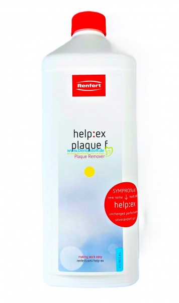 Helpex plaque f Reinigungsflüssigkeit 6700-0100 - 4x1 Liter