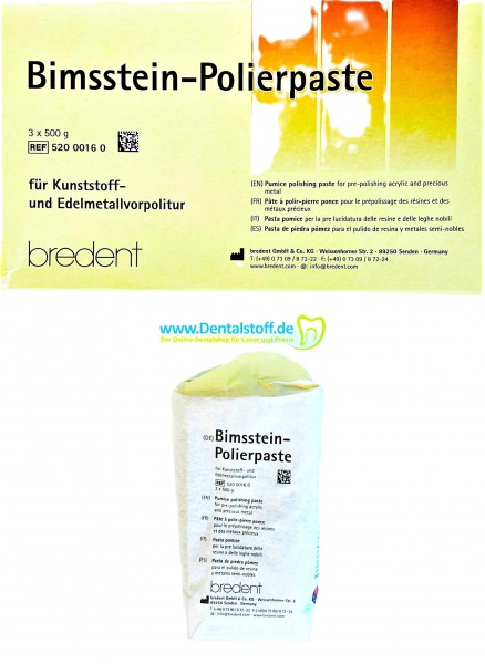 Bimsstein Polierpaste 52000160 - 3x 500g