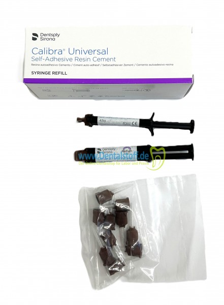 Calibra Universal Automix Spritze transluzent 607405 - 2x 4,5g