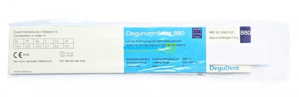 Degunorm Lot 880 - Lot für vor dem Brand 5312280122 - 7,5g Stangen