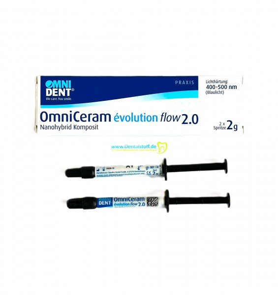Omniceram Evolution 2.0 Flow Spritze - 2x 2g