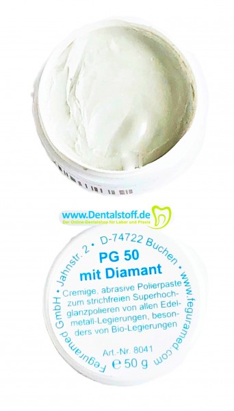 Universal Poliercreme PG 50 mit Diamant 8041 - 50g