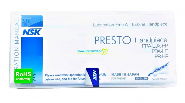 Handstück für Presto II / Presto Aqua Presto Aqua Lux T816