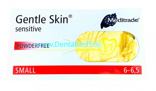 Gentle Skin Sensitive Latexhandschuhe weiss - 100 Stück